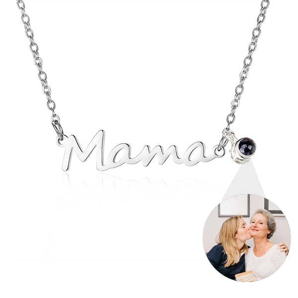 Best Mama Photo Necklace