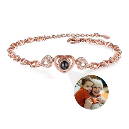 Hidden in My Heart Photo Bracelet