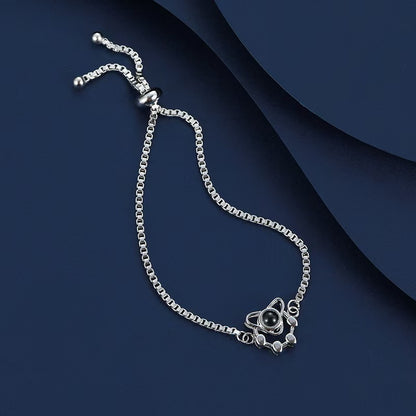 Custom Paw Necklace with Hidden Photo