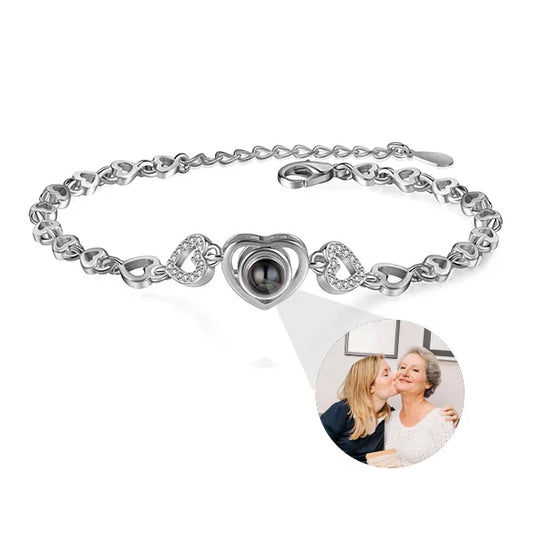 Hidden in My Heart Photo Bracelet